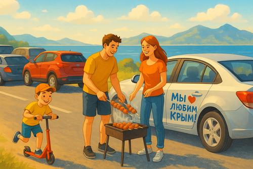 Очередь перед Крымским мостом вчера как ветром сдуло