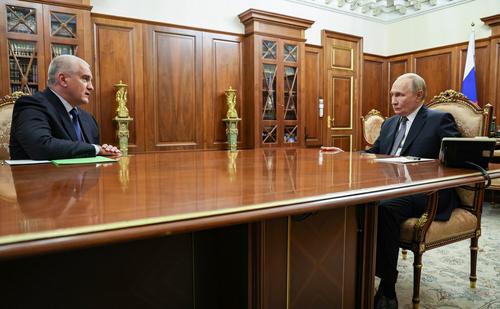 Путин провёл встречу с главой Крыма Аксёновым