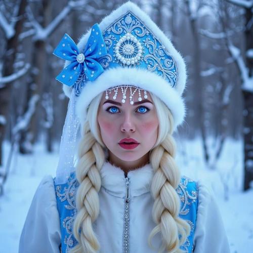 Снегурочка из Орла забыла голову
