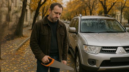 После развода мужу пришлось &laquo;отпилить&raquo; половину Mitsubishi жене