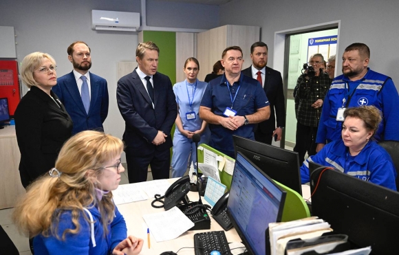 Михаил Мурашко ознакомился с работой медицинских организаций Тверской области 