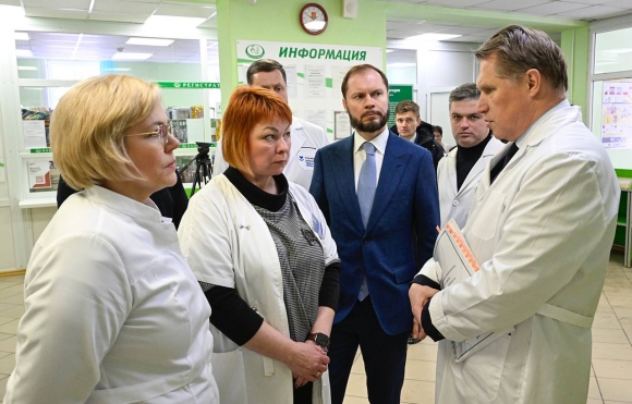 Михаил Мурашко ознакомился с работой медицинских организаций Тверской области 