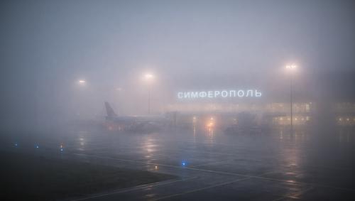 Простой аэропорта Симферополя сравнялся со временем его работы