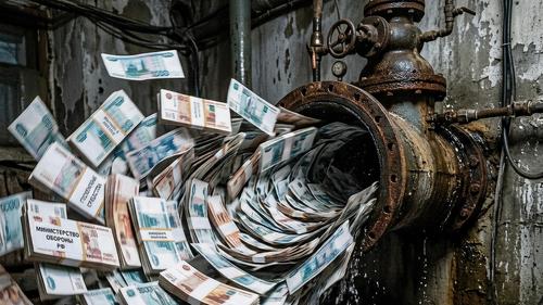 Деньги минобороны &laquo;вымыло в трубу&raquo;