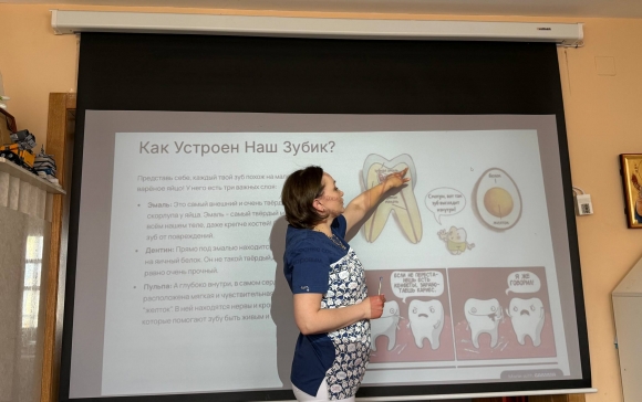 Врач-стоматолог Елена Бодулева посетила детский приют с благотворительным проектом &laquo;Подари здоровую улыбку детям&raquo;